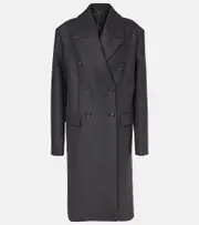 [Toteme] Toteme Double-breasted wool-blend felt coat AU 10 grey