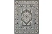 Handmade Lyon Wool Rug-6312-Silver Cream