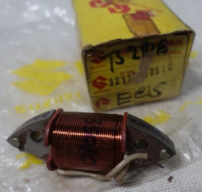 SUZUKI TS185 TS250 TS250B TS250C COIL LIGHTING NOS 32130-30510