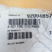 FORD F2AZ14A666A Qty of 50 per Lot 9 KEY FORD F2AZ14A666A