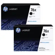 2-Pack Genuine HP 76X CF276X Black Toner Cartridge Pro M404 / M428 10,000 Pages