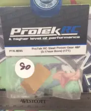 ProTek PTK8035 Rc Steel Pinion Gear 17T/48P[3.17mm Bore] OriginalNewInPackage