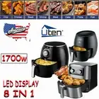 UTEN Electric Air Fryer Oven Digital Touch Screen Cooker W/Temp Control & Timer