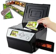 Digital Film Scanner, 22MP Film &Slide Photo Multi-Function Scannerr, Film and Slide Scanner Convert 135 Film/35mm Slide /110Film/Photo/Document/Business Card