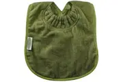 Silly Billyz: Towel Plain Large Bib - Olive