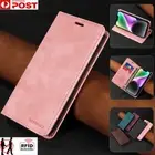 For Samsung S24 S23 S22 S21 S20 Ultra FE S10 Plus Leather Wallet Case RFID Cover