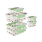 Pioneer Woman Painted Meadow Tritan Food Storage Container Set Rectangle Floral