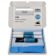 Touch up paint for Opel White ABALONE 42B CORSA MOKKA Pen Stick Scratch Chip