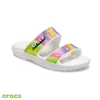 在飛比找蝦皮商城優惠-Crocs 卡駱馳 (中性鞋) 經典星際渲染雙帶拖鞋-208