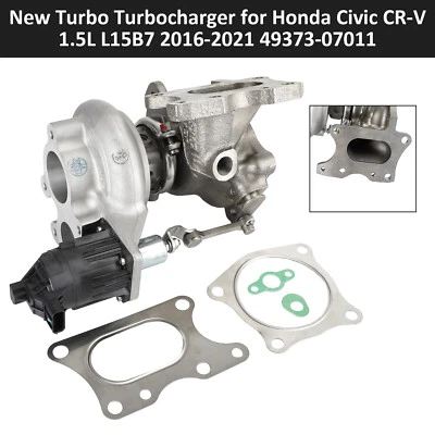 New Turbo Turbocharger for Honda Civic CR-V 1.5L L15B7 2016-2021 49373-07011# (for: Honda Civic)