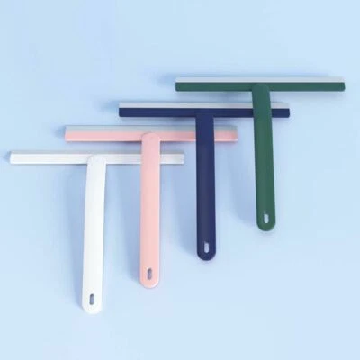 Window Glass Scraper Glass Wiper Soft Shower Squeegee Glass Cleaning Wiper Brush