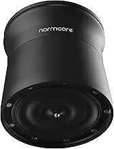Normcore 58mm 2-in-1 Magnetic Dosing Cup, Espresso Dosing Funnel with Portafilter Dosing Cup, Barista Coffee Grinder Dosing Tools Fit 58mm Basket, Matte Black Anodized Aluminum, New Upgraded