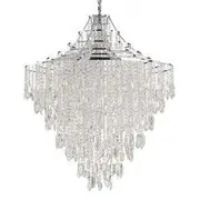 Eglo Beires 9 Light Crystal Pendant Light