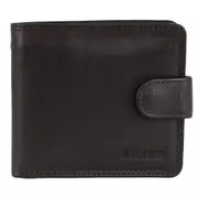 Milleni Leather Men's Tab Wallet for Men 11 x 2 x 10 cm - Brown