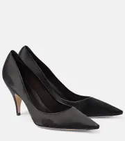 [The Row] The Row Uxor satin pumps AU 5.5 black
