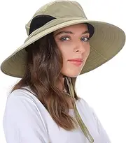 EINSKEY Sun Hat, Wide Brim UV Protection for Men and Women, Waterproof Foldable Bucket Hat for Fishing, Hunting, Hiking, Camping and Outdoor Adventures