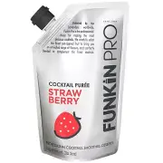 Funkin Strawberry Puree | Natural Mixer for Cocktails, Drinks, Smoothies