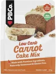 PBco Carrot Cake Mix Low Carb 350g