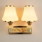 LED Wall Mounted Light E27 Bulb Indoor Lamp Fixture Bedroom Pub Glass Lampshade