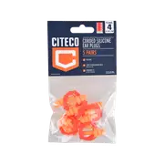 Citeco Class 4 PU Corded Ear Plugs TX-CTC488031-0 - 5 Pack