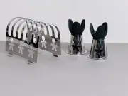 Breakfast Set | Alessi Girotondo Toast + Egg Cups 2 pcs
