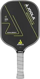 JOOLA Scorpeus Pickleball Paddle w/Charged Surface Technology for Increased Power & Feel - Fully Encased Carbon Fiber Pickleball Paddle w/Larger Sweet Spot - USAPA Approved.