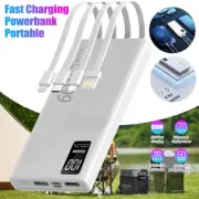 Portable Plane Travel 20000mAh Power Bank 2 USB Pack Battery Charger For Phone