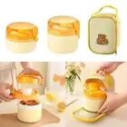 with Lid and Handle Lunch Box Double Layer Rice Bowl Office Workers To Bring