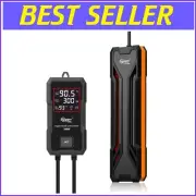 Safe 300W Aquarium Heater with Intelligent Temperature Control & Accessories
