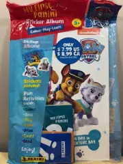 MY FIRST PANINI STICKER ALBUM age 3+ PAW PATROL Nickelodeon