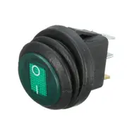 4PCS 3Pin 12V 20A LED Rocker ON/OFF SPST Switch Round For Car Boat Marine Waterproof