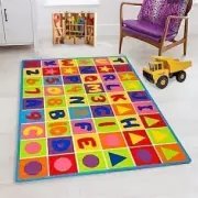ABC Puzzle Letters and Numbers Kids Educational play mat For School/Classroom...