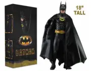 Batman Michael Keaton 1989 Movie 1/4 Scale 18" inch Action Figure NECA NIB