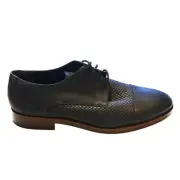 Cole Haan Original Grand Men's Deep Blue Weave Leather Dress Shoes, Size 11M