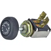 Push-Pull Switch for Battery System 6V, 2 Positions, 2 Terminals