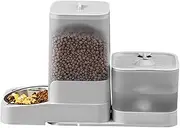 Automatic Cat Feeder, Automatic Feeder Cat Food Dispenser, Large Capacity Storage Container with Stainless Steel Bowl, Waterer Feeding Supplies, Dog Accessories