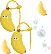 Banana Toothbrush Cover- with Toothpaste Dispenser, Portable Toothbrushprotector Cap Brush Pod Case, Tooth Brush Travel Case Protector(Yellow)