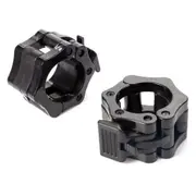 Olympic Weightlifting Lift Spring Barbel Clamp Collar - 2pc
