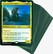 ***Custom Commander Deck*** Uril, the Miststalker - Voltron Auras - EDH MTG