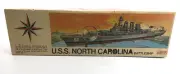 1961 RENWAL (PA) 1:500 BATTLESHIP “U.S.S. NORTH CAROLINA” Kit No. 601