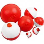 50pcs Fishing Floats Bobbers Set Snap On Buoy Float Tackle Ball Fishing Bobber