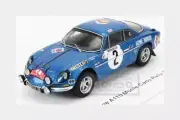1:43 Spark Alpine A110 #2 Rally Montecarlo 1971 J.P.Nicolas C.Roure S6108 Model