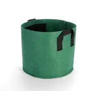 2 Pcs Gallon Felt Non-Woven Pots Plant Grow Bag Planting Pouch Container Nursery Seedling Planting Breathable Barrel