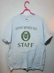 Everfree Northwest 2014 My Little Pony convention exclusive staff shirt XL