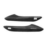 Pair Carbon Fiber Exterior Door Handle Cover Trim for Lexus RC200t RC300 RC350 (for: Lexus)