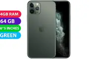 Apple iPhone 11 PRO MAX (64GB, Green) - As New