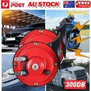 1 Pair 12V 300DB Super Horn Train FIT Trucks Car SUV Boat Motorcycles Speaker (for: Daihatsu)