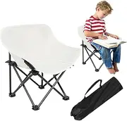 Folding Moon Chair - Adventures Compact Folding Chair, Picnics Lightweight Chair | Portable Folding Hiking Camping Chair with Carrying Bag, Ergonomic Indoor and Outdoor Foldable Stool for Fishing