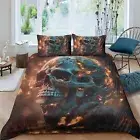Home Textiles Bedding Cover Set Skull Printed Bedspreads Comforter Cover Set 39