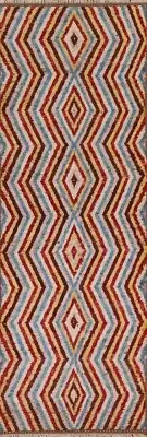 Moroccan 10 ft. Runner Handmade Rug Modern Wool 3x10 Carpet